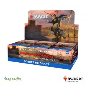 Commander Legends: Batalla por Puerta de Baldur - Caja de Sobres de Draft