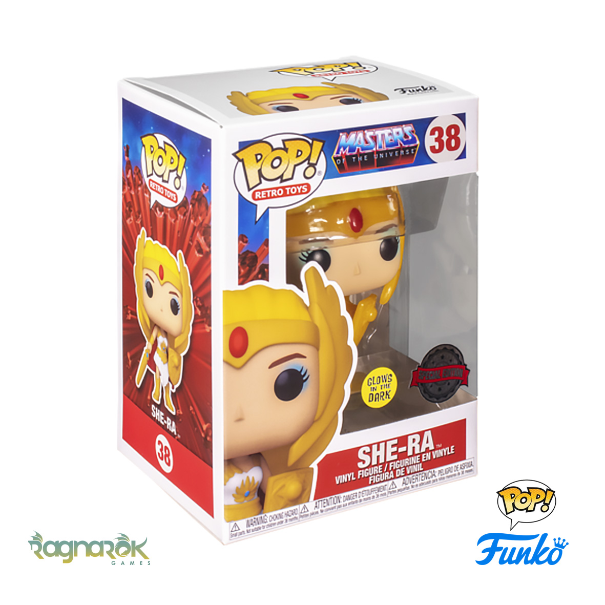 Funko Pop!- MOTU- She-Ra (GW) 38 (Special Edition)