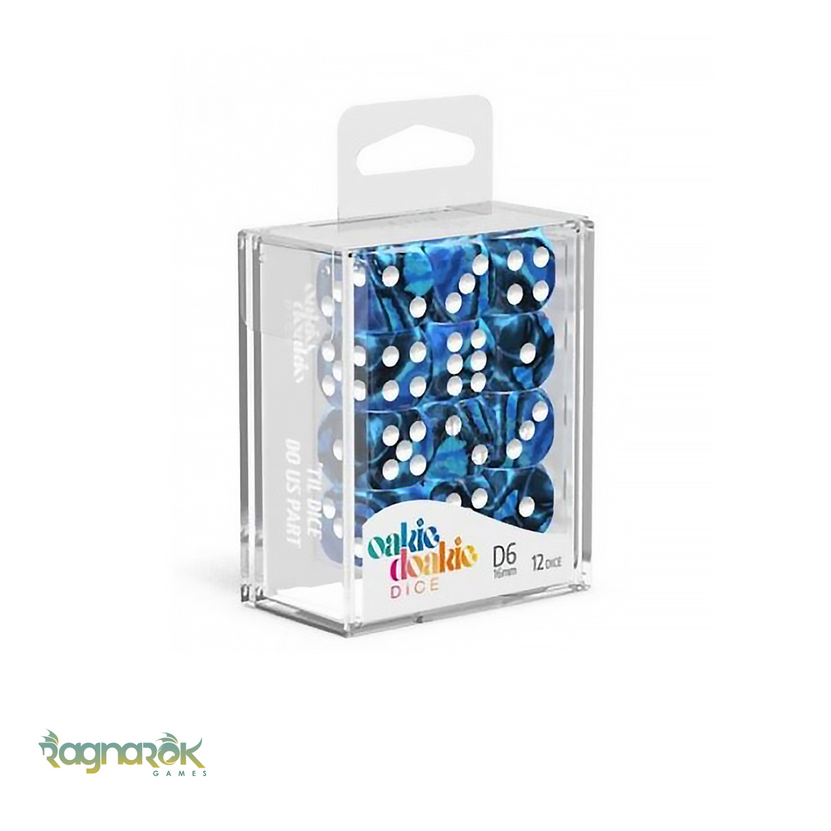 Oakie doakie - Pack de 12 dados d6 Gemidice