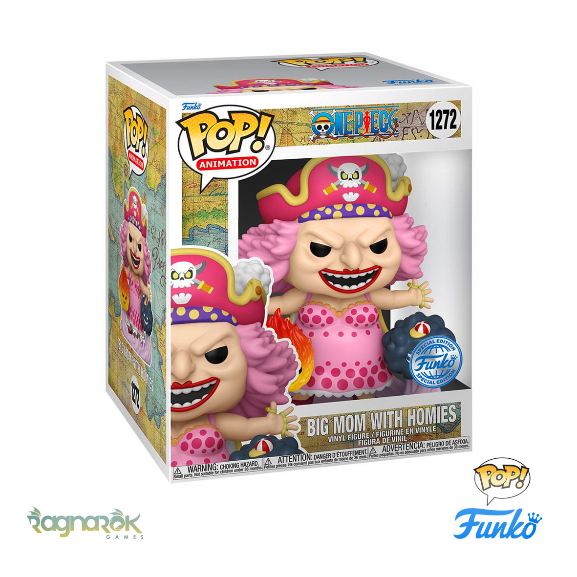Funko Pop!- One Piece - Big Mom w/Homies 1272