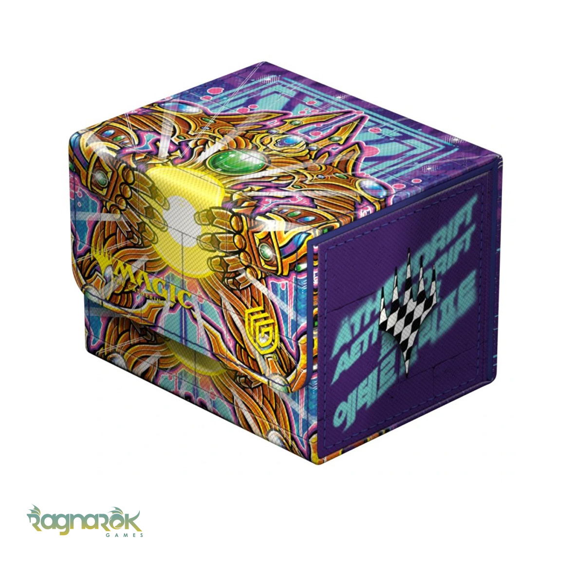 Sidewinder 100+ Xenoskin Magic: The Gathering "Aetherdrift" - Solar Gearhulk